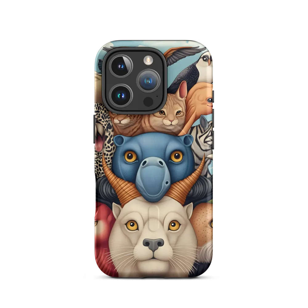 Harmonious Echoes of Wildlife | Phone Case |  16 Pro | MagSafe® Tough Case | Matte