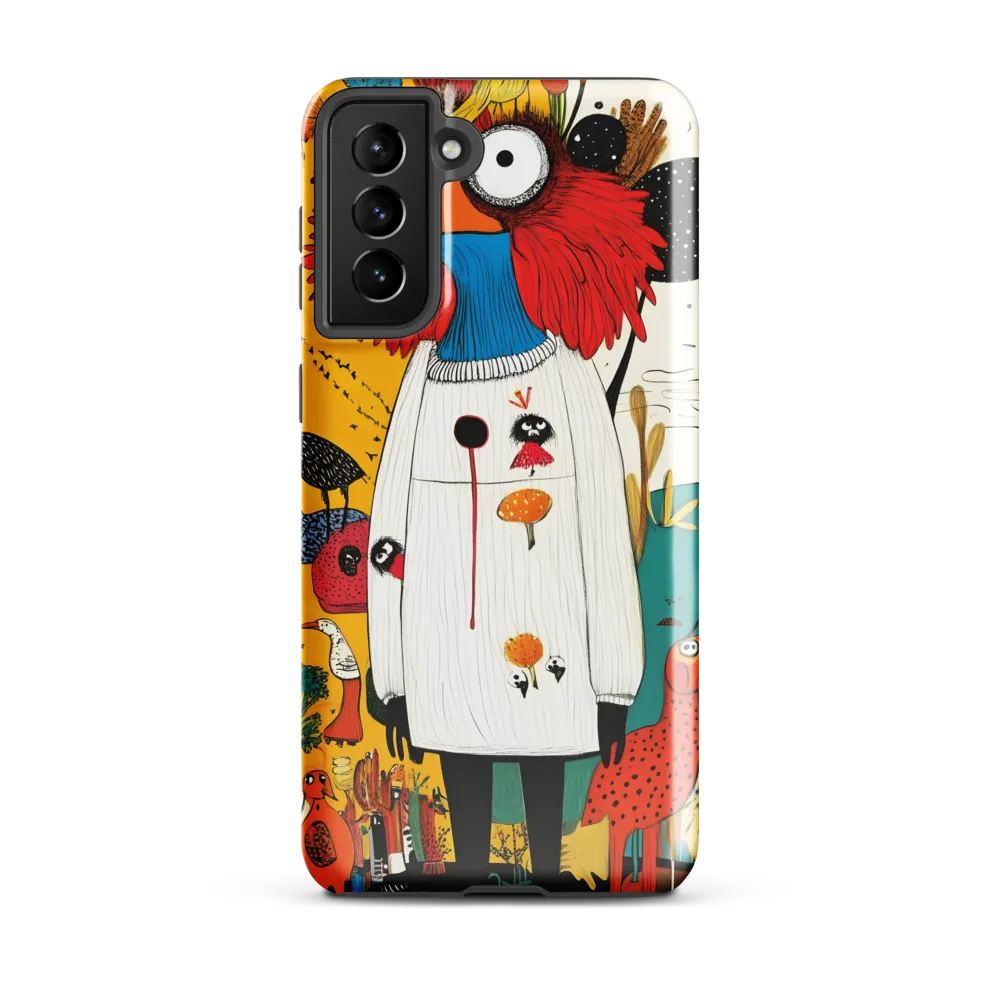 Whimsical Bird's Embrace