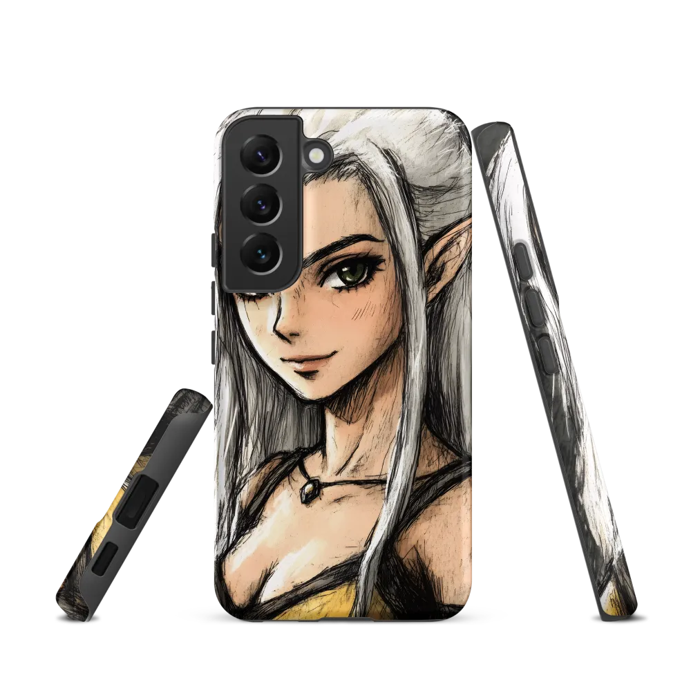 Ethereal Elegance: The Elf's Portrait