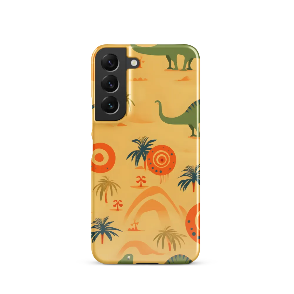 Prehistoric Playtime | Phone Case |  S22 | Snap Case | Glossy