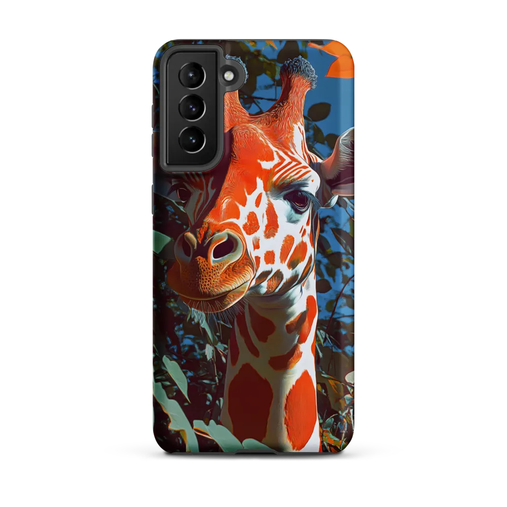 Giraffe in the Lush Canopy