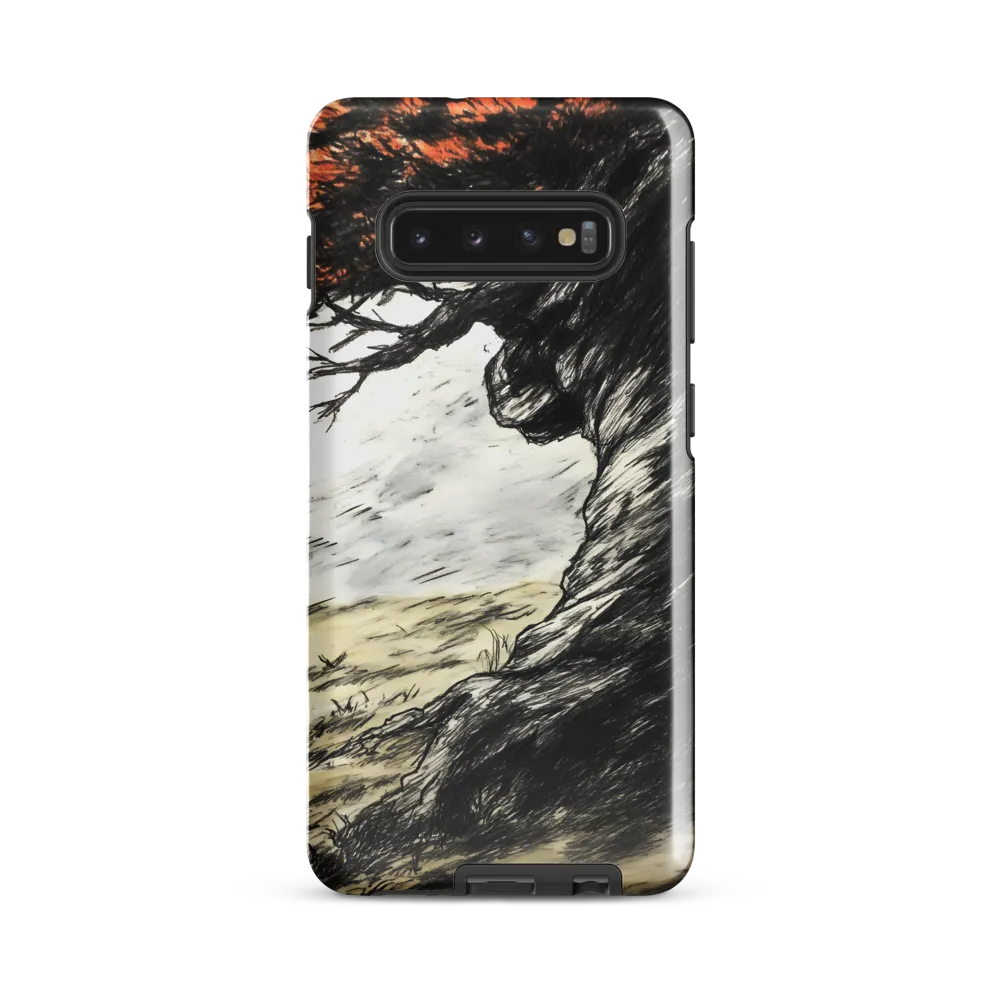 Whispers of Solitude | Phone Case |  S10 Plus | Tough Case | Glossy