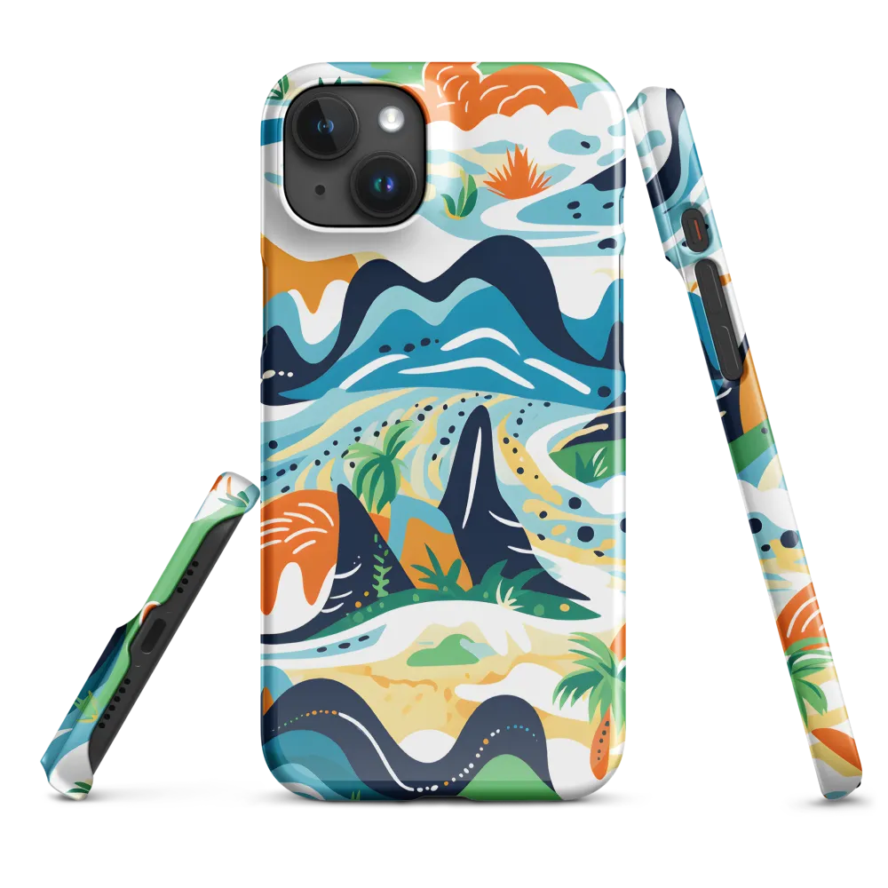 Abstract Tropical Landscape
