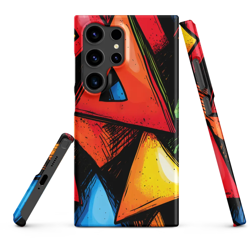 Vibrant Triangles in Abstract Harmony