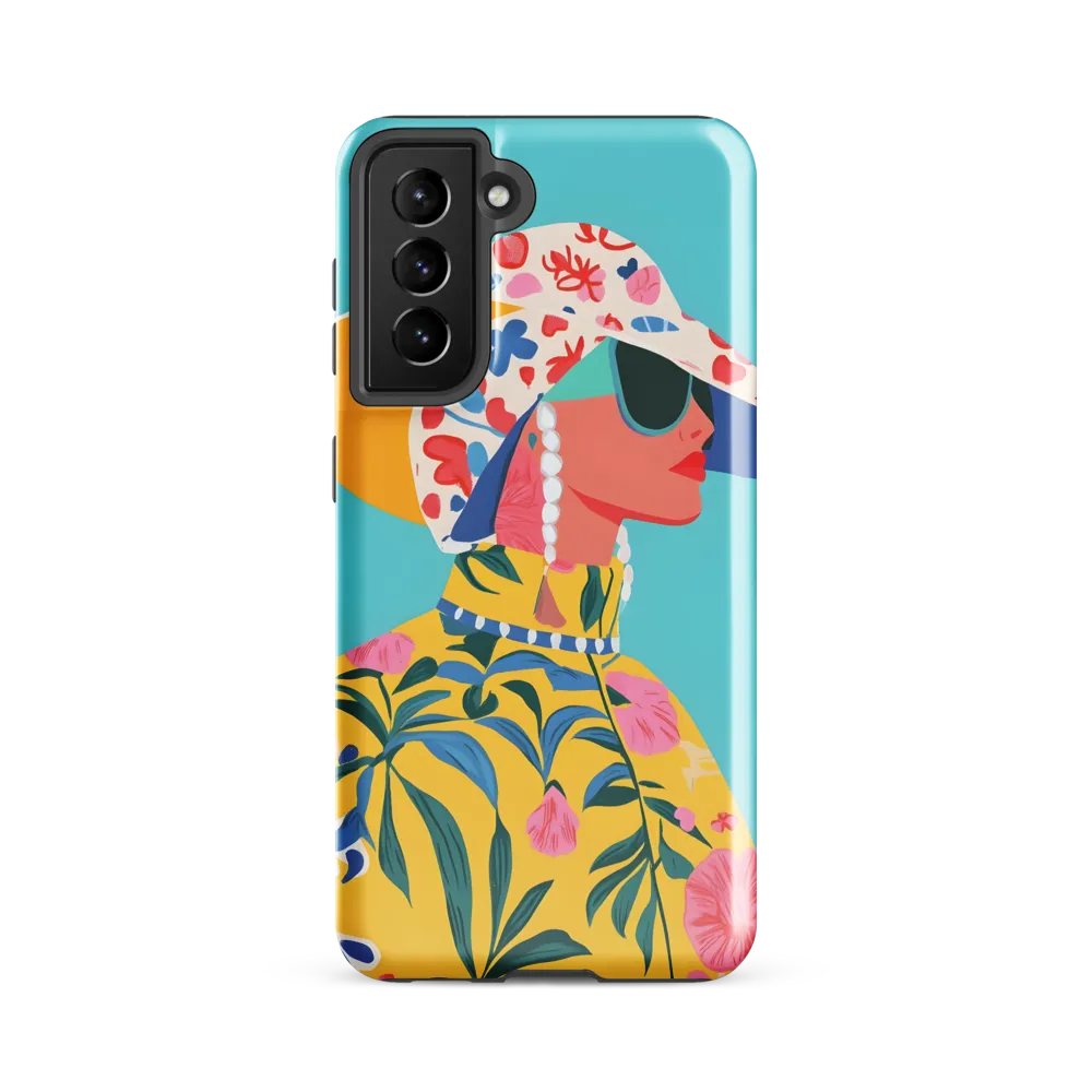 Tropical Confidence: A Fashion Portrait