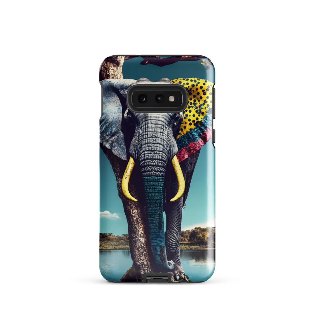Playful Elegance: The Surreal Elephant