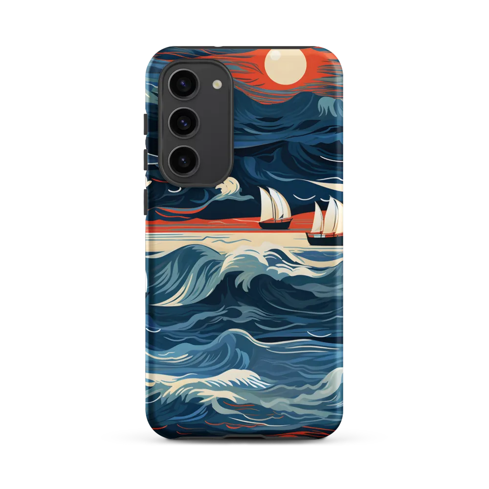 Ocean Whispers: A Voyage at Dusk