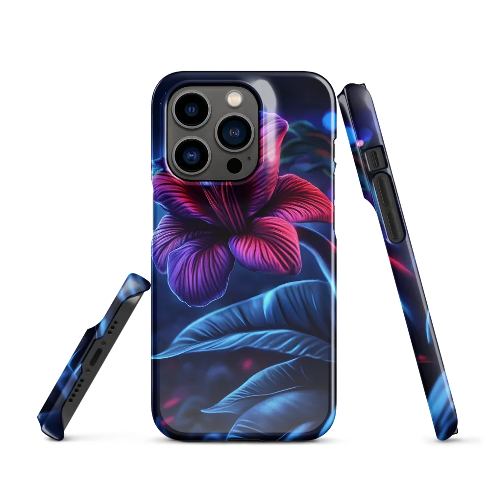 Illuminated Serenity: The Surreal Blossom