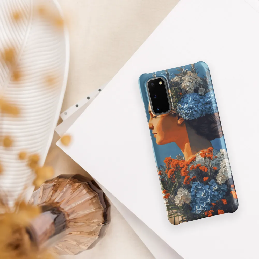 Floral Reverie: A Portrait of Serenity