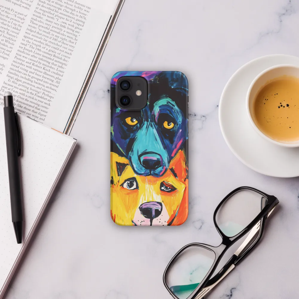 Vibrant Companions: An Expression of Canine Spirit