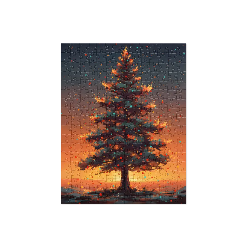 Ember Pine 
 Jigsaw Puzzle