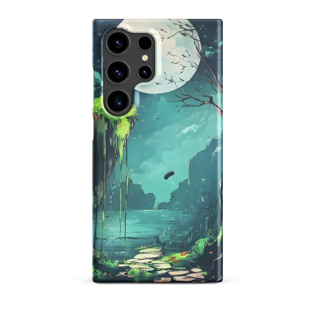 Moonlit Serenity: A Fantastical Landscape