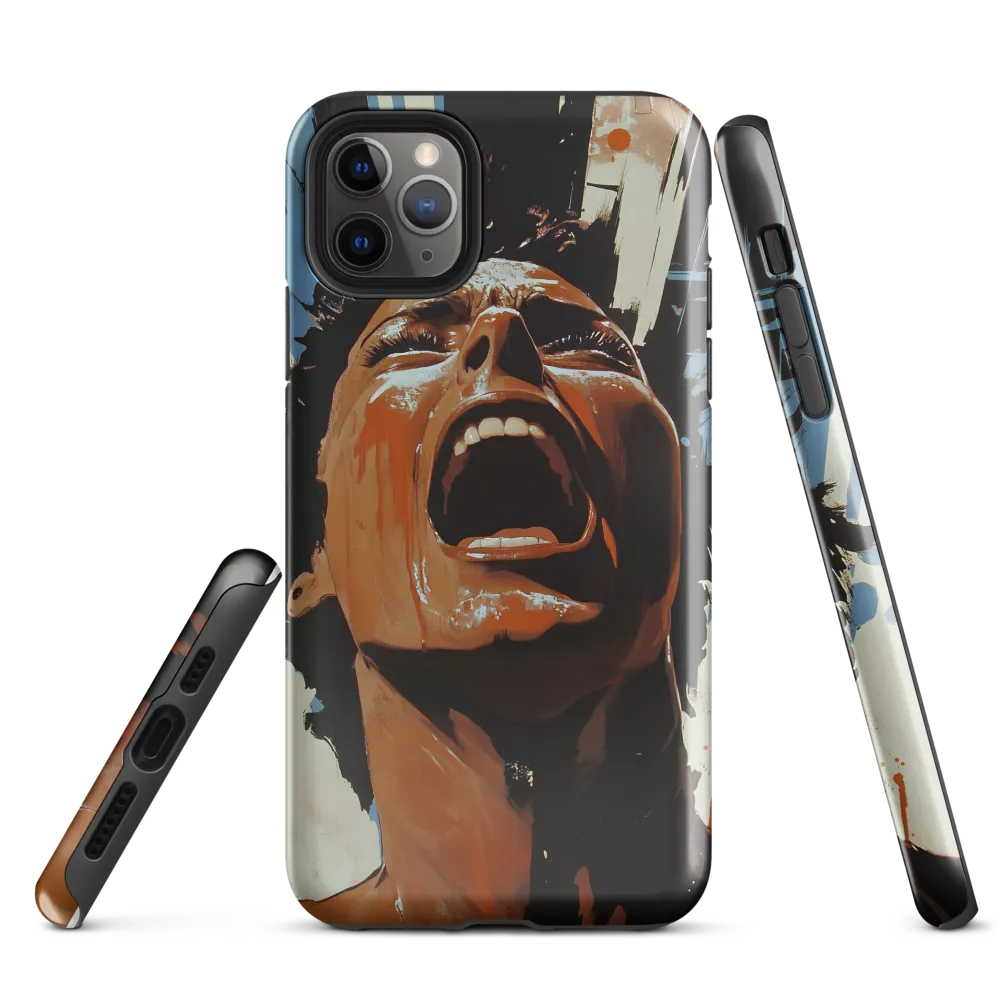 Raw Emotion: The Anguish Within | Phone Case |  11 Pro Max | Tough Case | Glossy