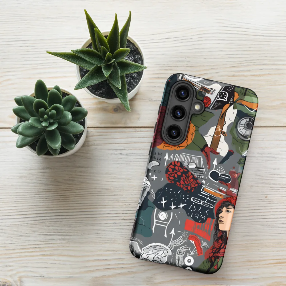 Enigmatic Whispers of Nature | Phone Case |  S24 | Tough Case | Matte