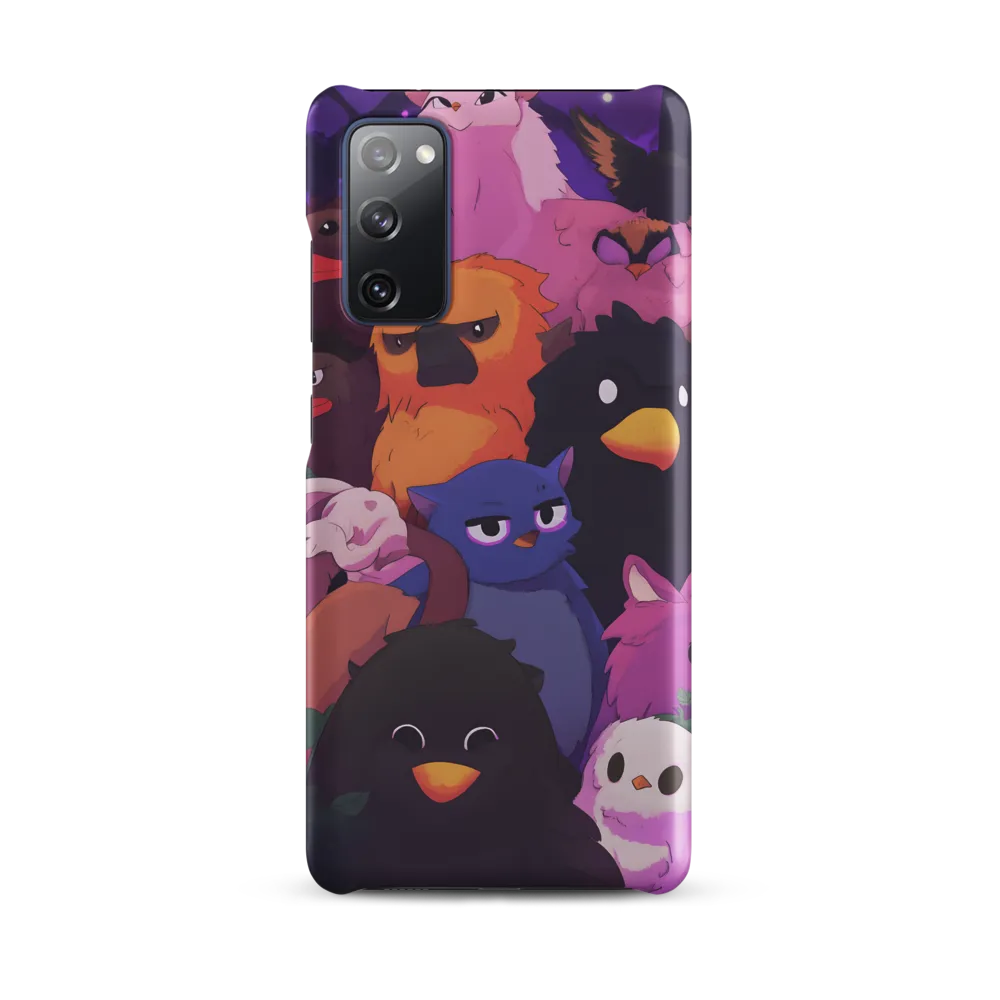 Whimsical Avian Gathering