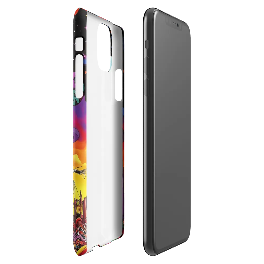 Cosmic Skeleton: A Journey Beyond | Phone Case |  11 Pro Max | Snap Case | Glossy