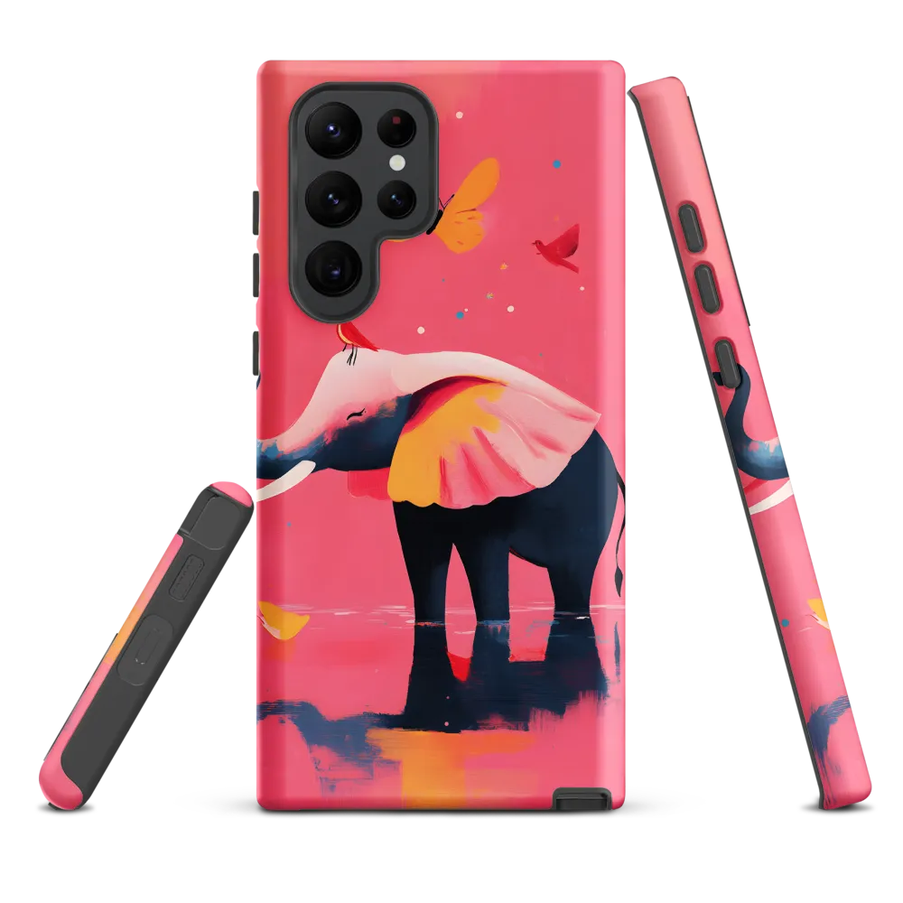 Whimsical Serenity: The Playful Elephant