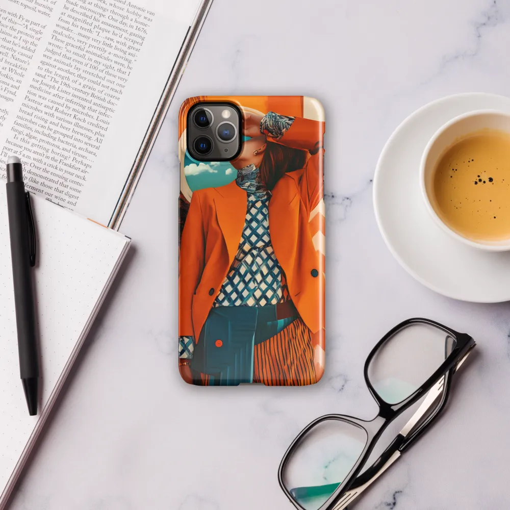 Vibrant Interplay: A Fusion of Fashion and Nature | Phone Case |  11 Pro Max | Snap Case | Glossy