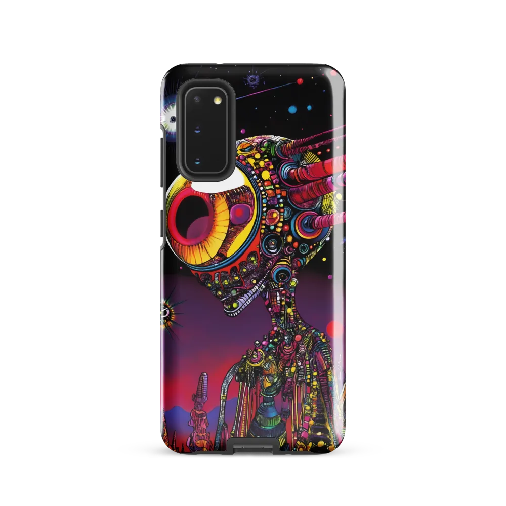 Cosmic Alien Odyssey | Phone Case |  S20 | Tough Case | Glossy