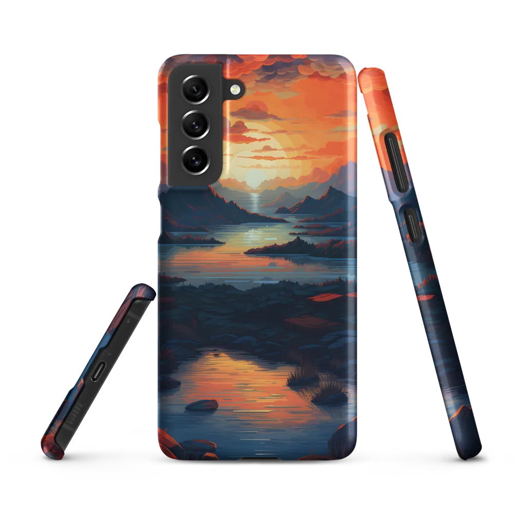 Ethereal Evening: A Digital Dusk