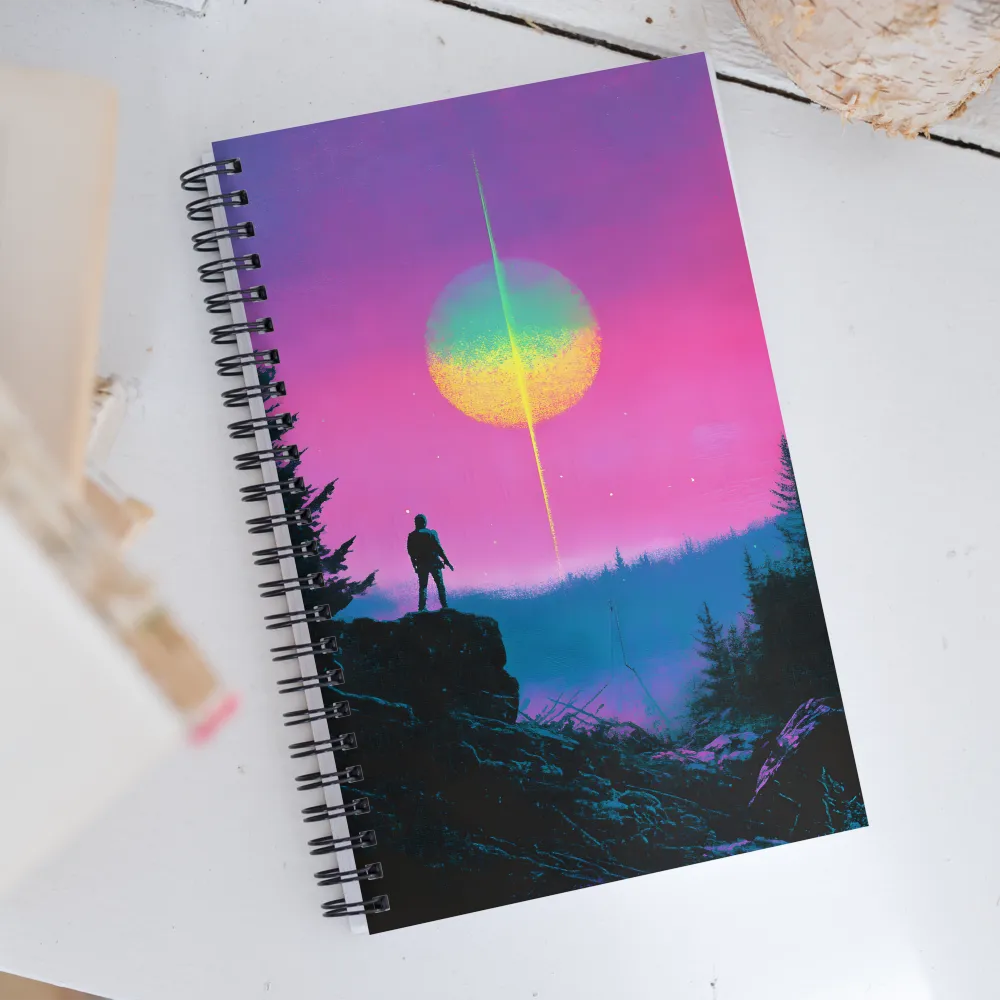 The Celestial Whisper | Spiral Notebook