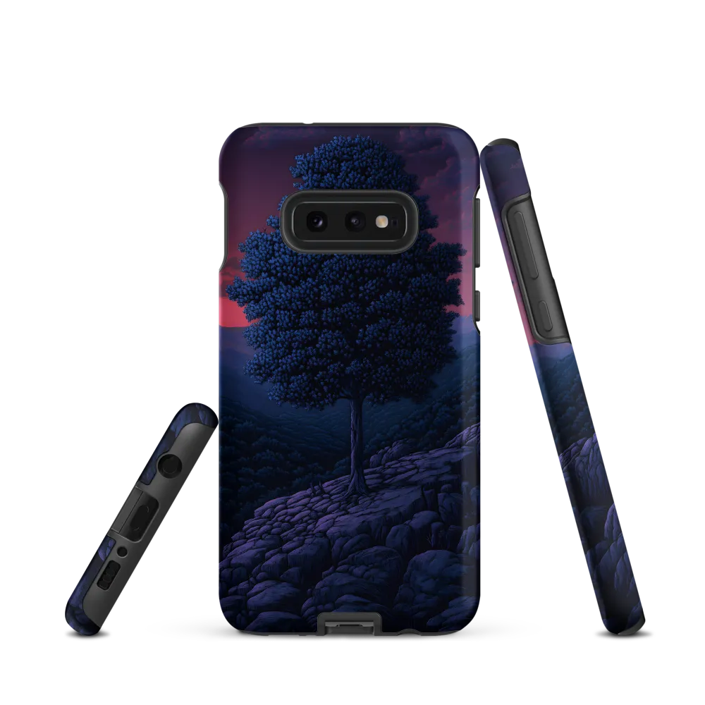 Solitary Sentinel: A Tree at Dusk