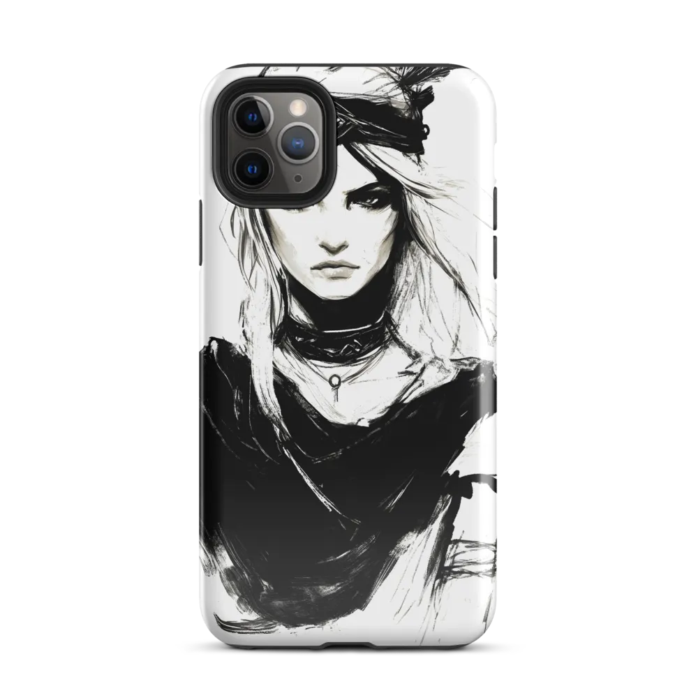 Intense Femininity in Monochrome | Phone Case |  11 Pro Max | Tough Case | Glossy