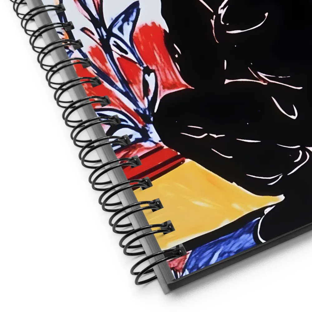 Silent Reflections | Spiral Notebook