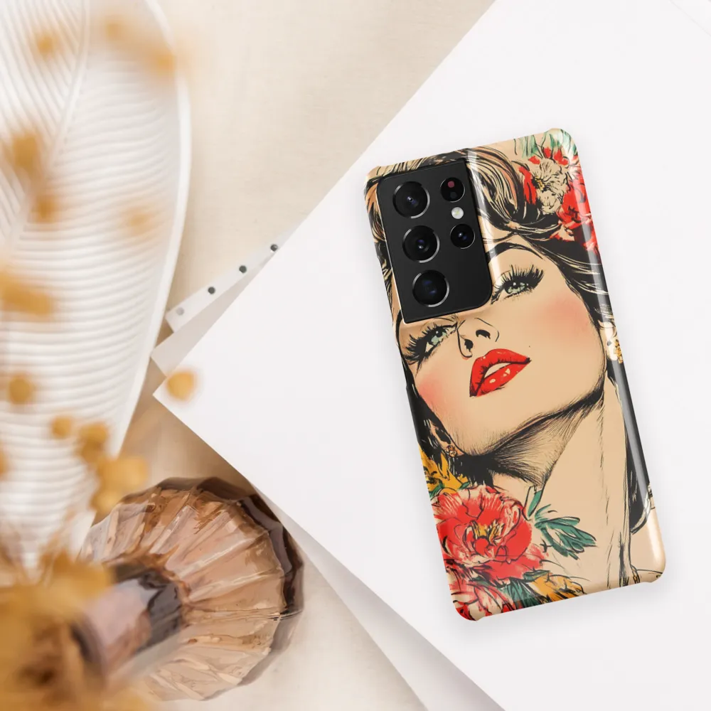 Radiance in Red: A Portrait of Elegance