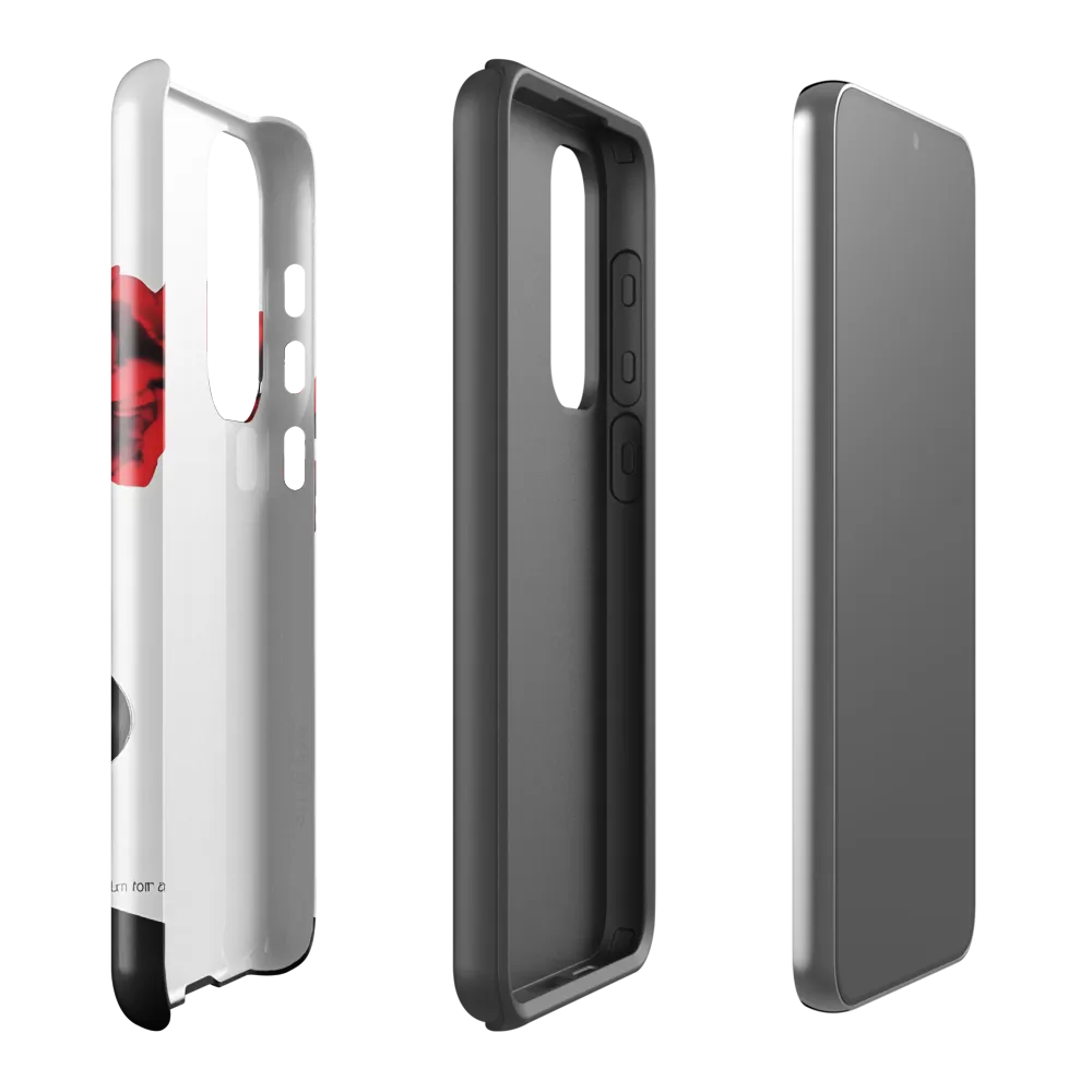Blooming Elegance | Phone Case |  S23 Plus | Tough Case | Glossy