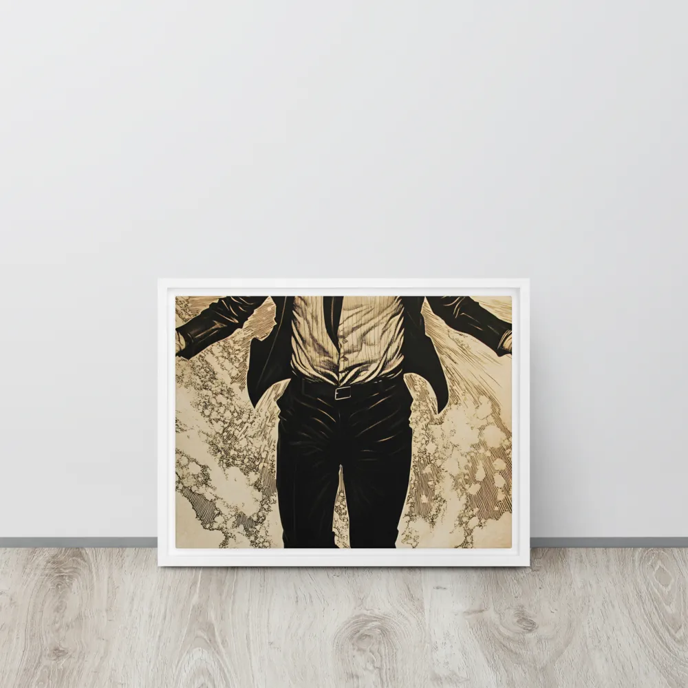 Ascendancy of the Spirit | Canvas with White Frame | 12″×16″