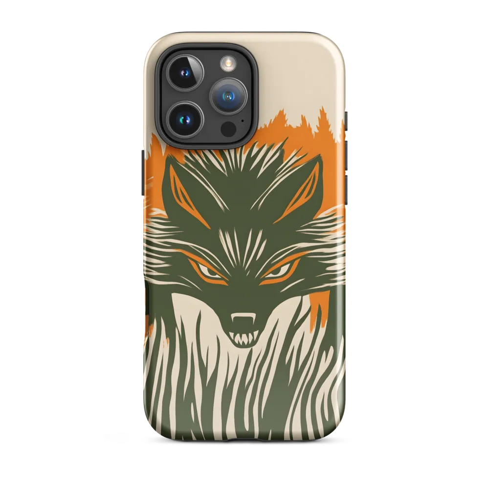 The Fierce Guardian of the Forest | Phone Case |  16 Pro Max | Tough Case | Glossy