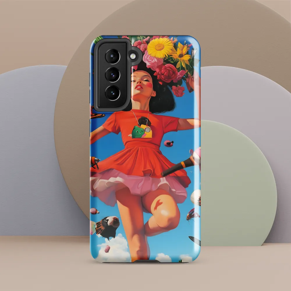 Joyful Whimsy | Phone Case |  S21 | Tough Case | Glossy