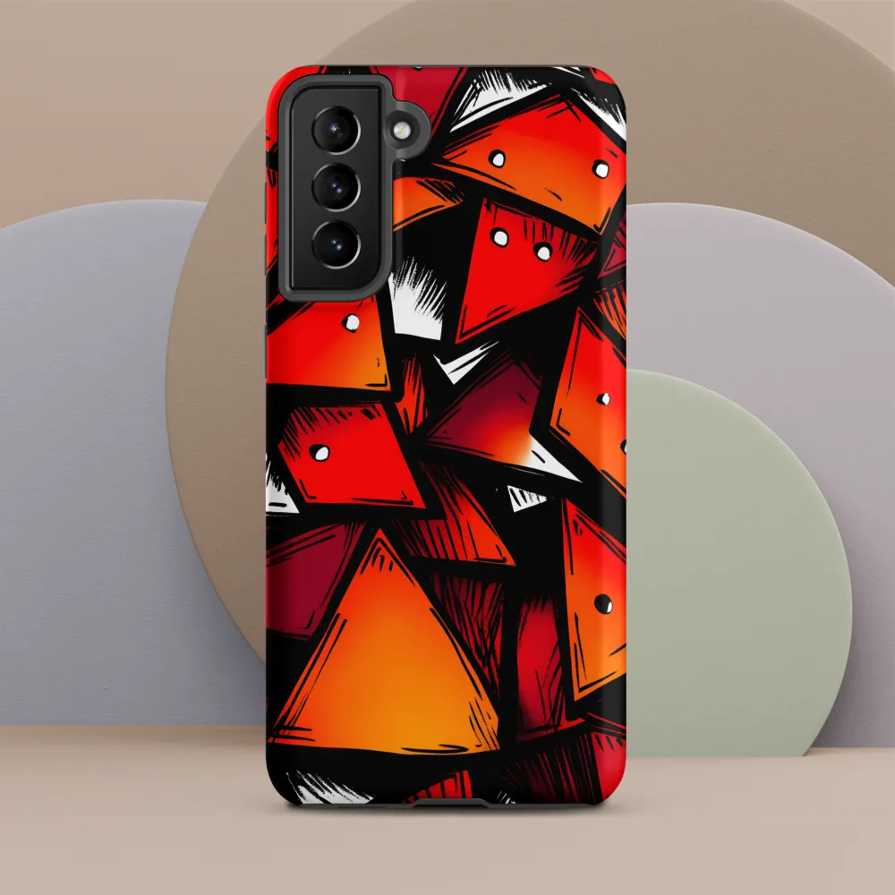 Dynamic Geometry of Red and Orange