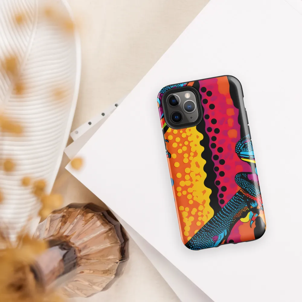 Colorful Encounters: The Playful Geckos