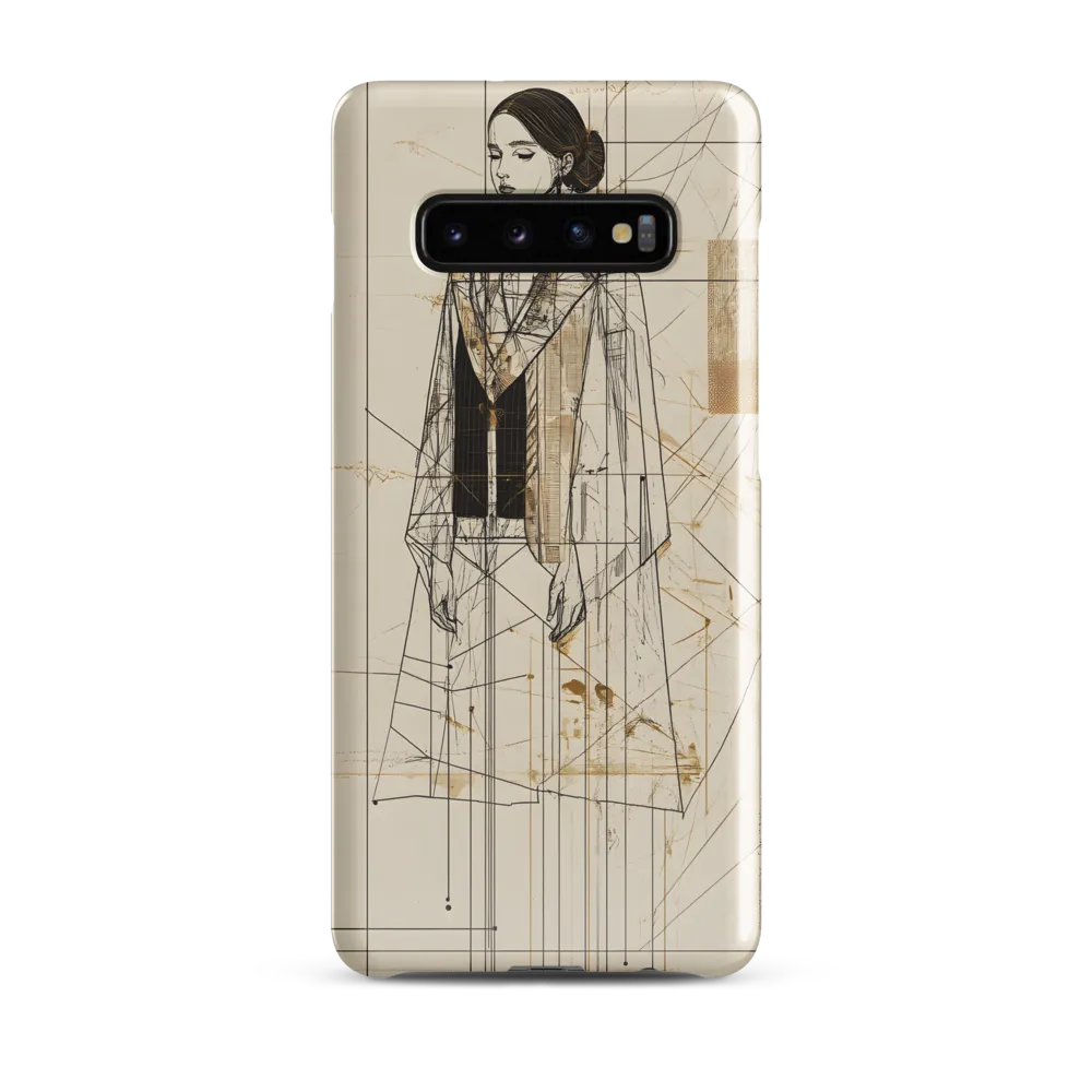 Elegance in Lines | Phone Case |  S10 Plus | Snap Case | Glossy