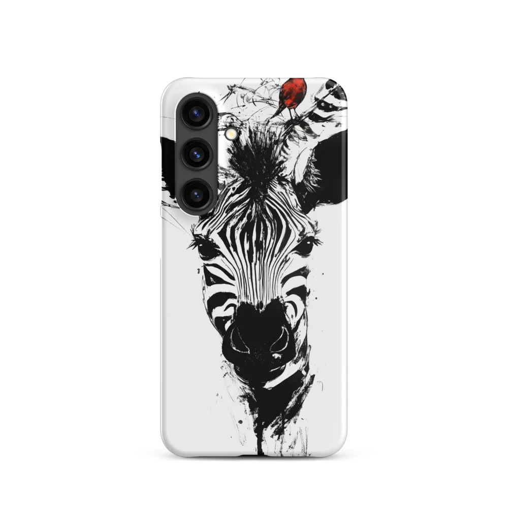 Majestic Stripes and Feathered Companions | Phone Case |  S24 | Snap Case | Matte