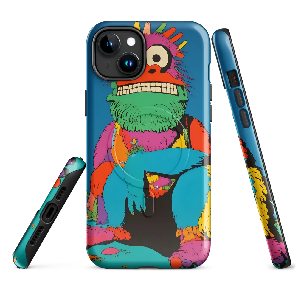 Whimsical Giant: A Playful Monster Encounter