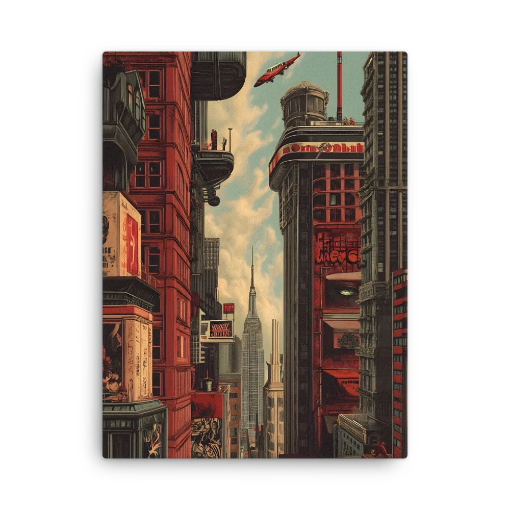 A Glimpse of Tomorrow: Urban Ambition | Thin Canvas | 24″×32″