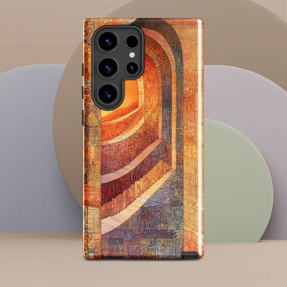 The Journey Through Shadows | Phone Case |  S24 Ultra | Tough Case | Glossy