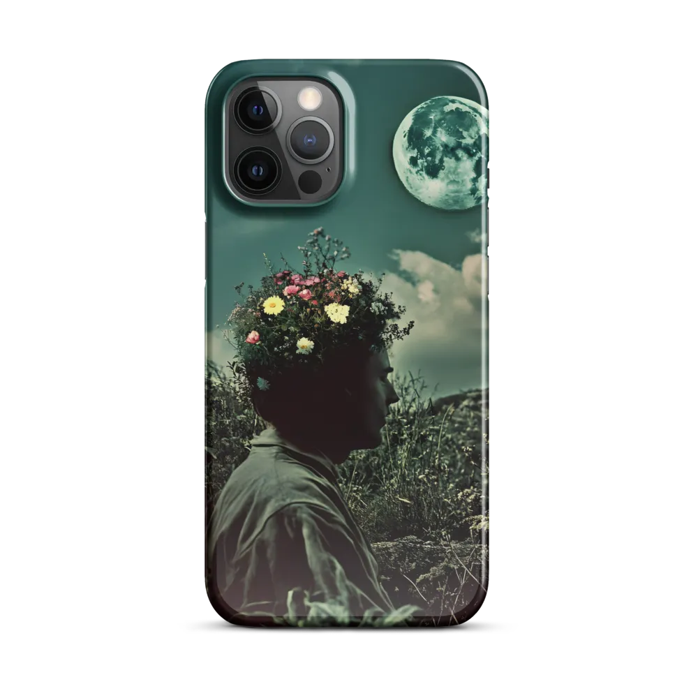 Moonlit Blossom | Phone Case |  12 Pro Max | Snap Case | Glossy