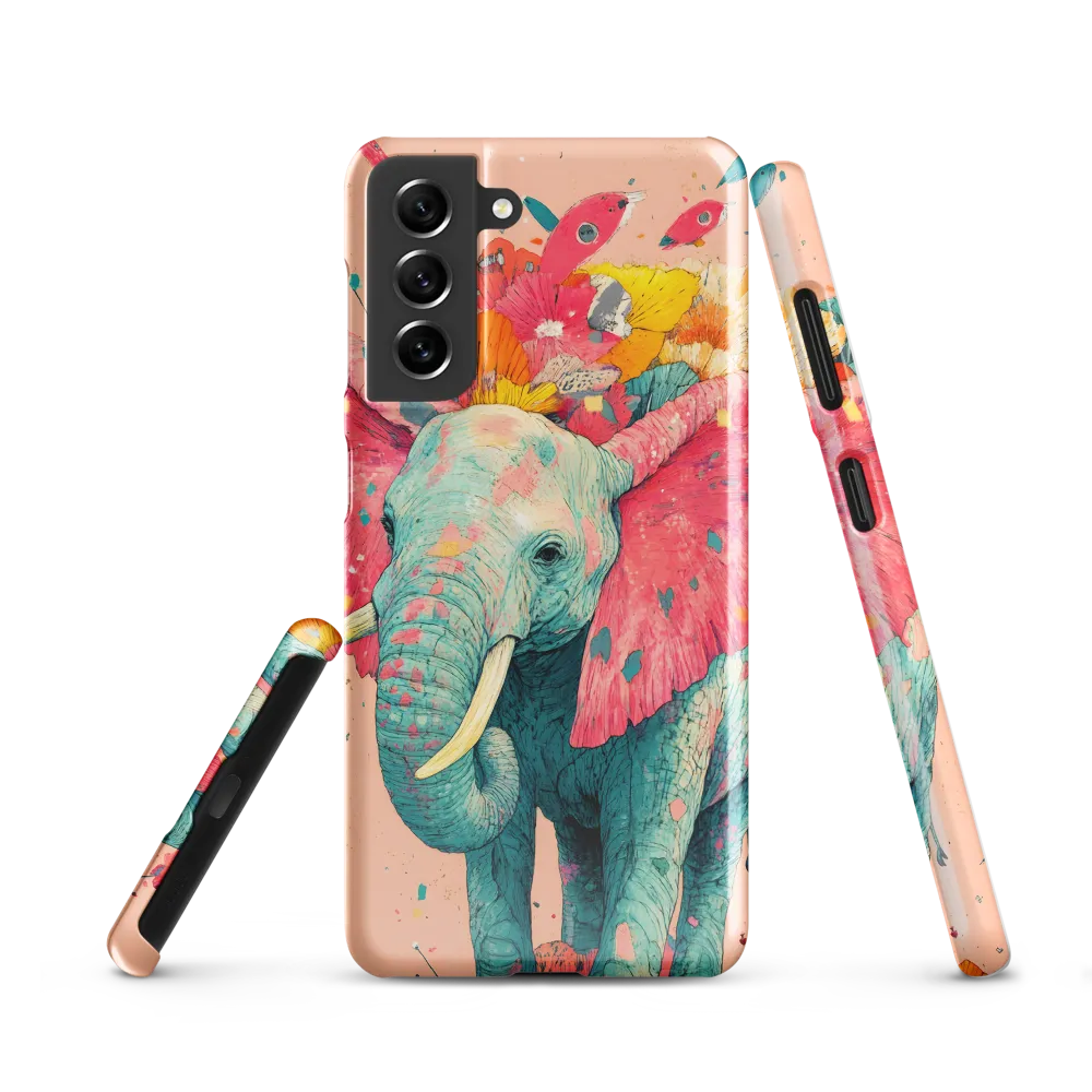 Whimsical Elegance: The Floral Elephant