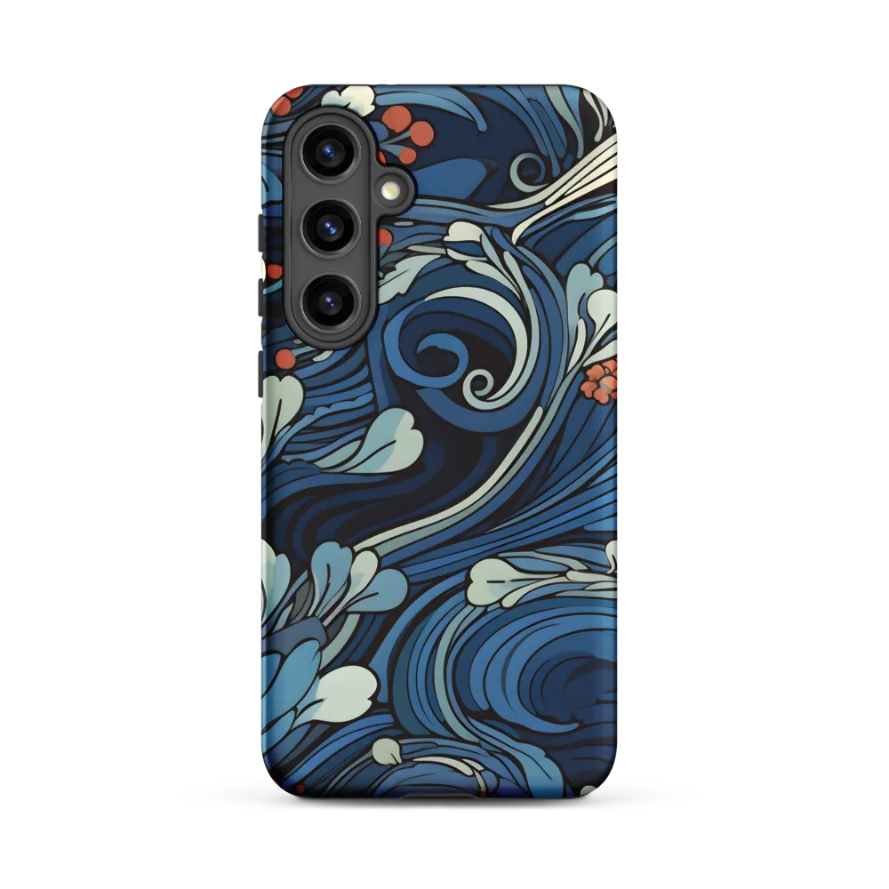 Nature's Elegance: An Oceanic Tapestry | Phone Case |  S24 Plus | Tough Case | Matte