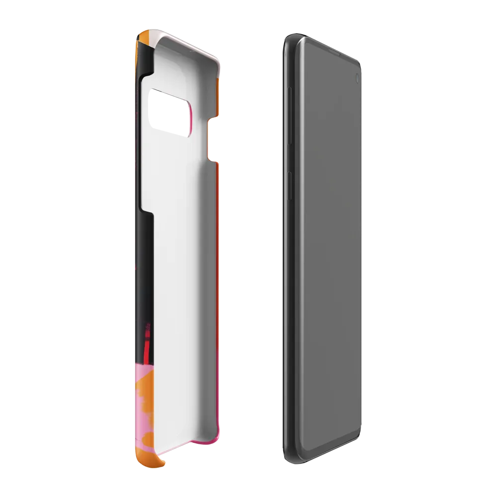 Urban Echoes in Pink | Phone Case |  S10 Plus | Snap Case | Glossy