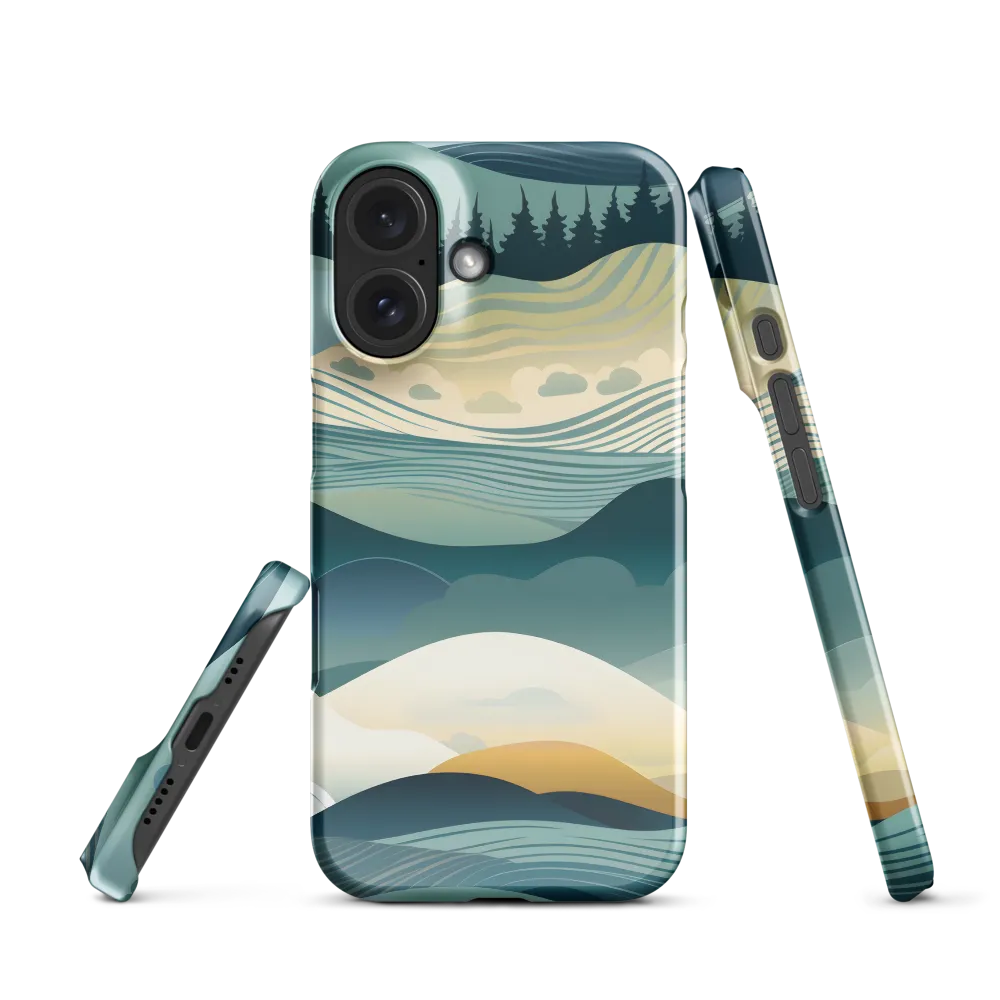 Harmonic Landscapes | Phone Case |  16 | Snap Case | Glossy