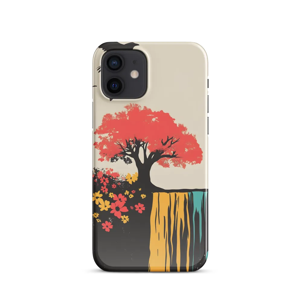 Serene Cascade of Colors