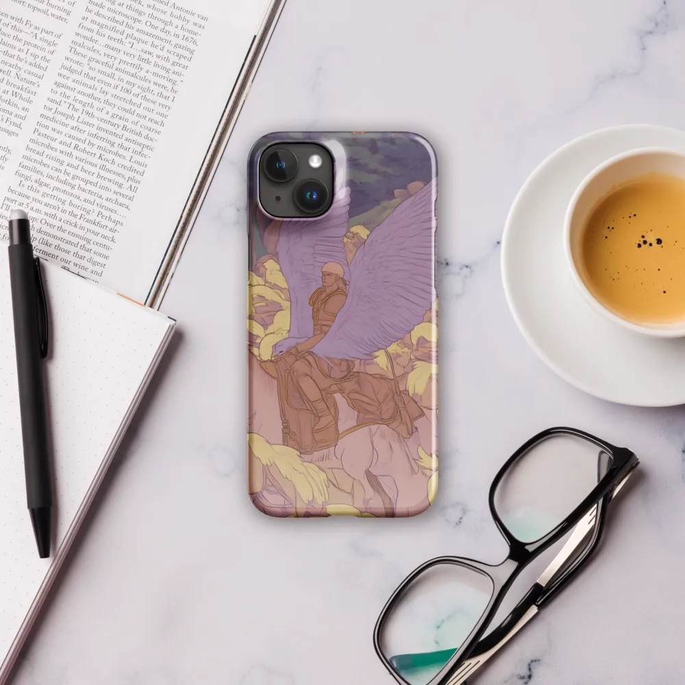 The Winged Guardian | Phone Case |  15 Plus | Snap Case | Glossy