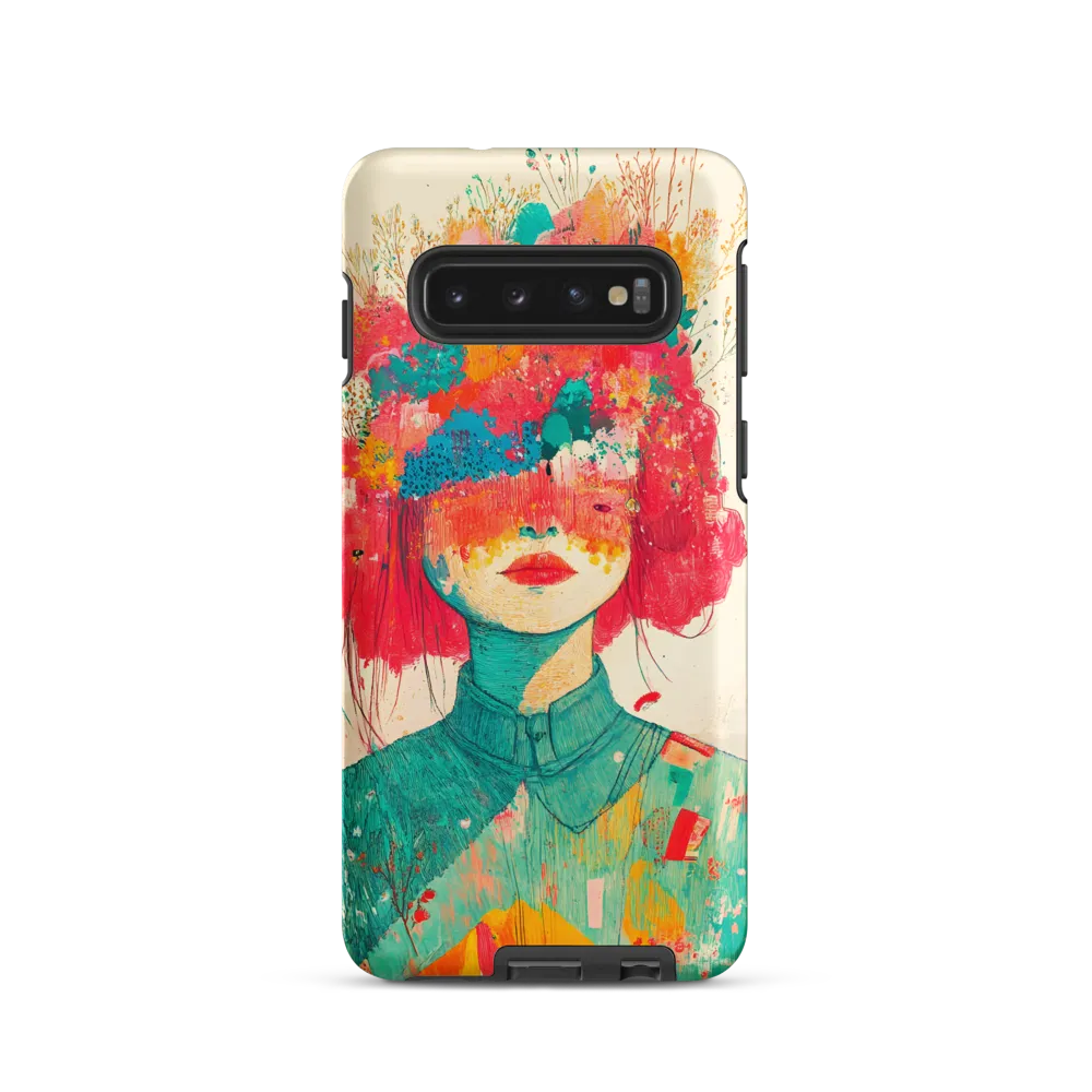 Whimsical Floral Portrait