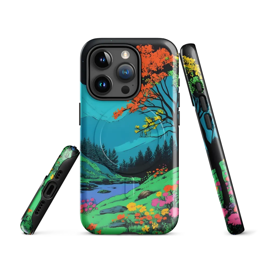 Neon Dreams: A Vibrant Landscape