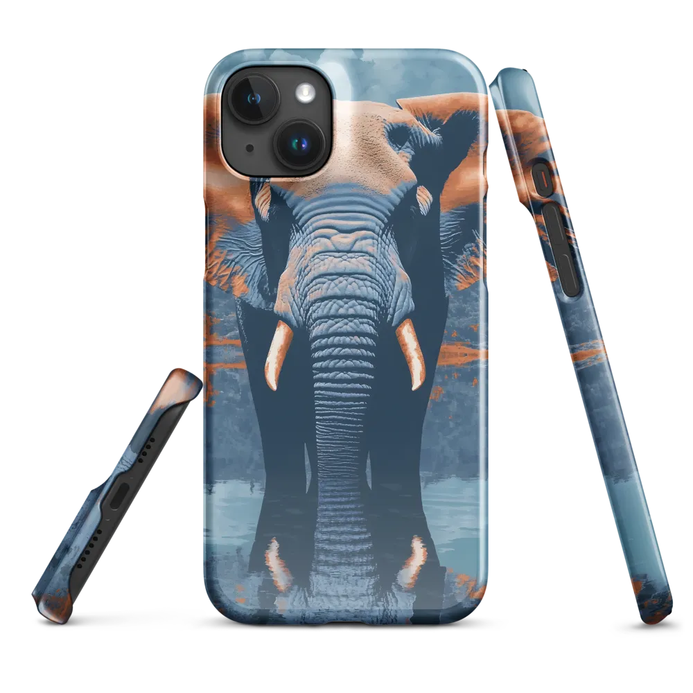 Majestic Reflection: The Elephant's Serenade
